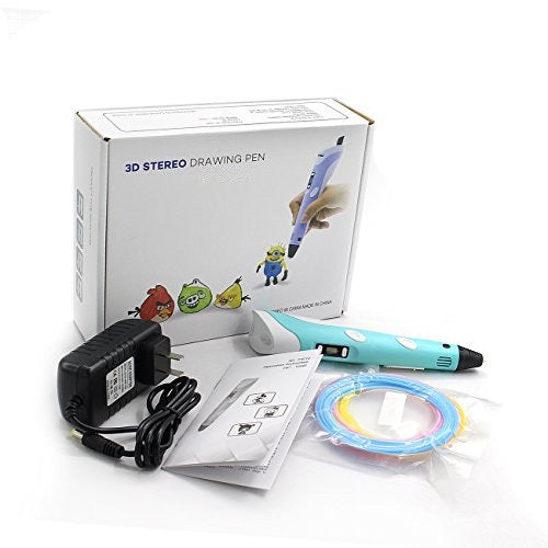 3D PRINTING DOODLER STEREOSCOPIC PEN WITH A SAFETY PEN HOLDER AND FILAMENT KIT
