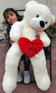 GIANT LARGE BIG TEDDY BEAR love heart GIRLFRIEND GIFT VALENTINES FERRERO XMAS