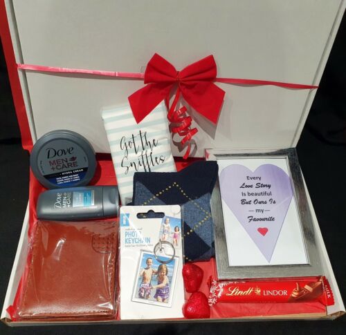MEN’S GIFT BOX FOR HUSBAND/BOYFRIEND HAMPER GIFT SET FOR HIM BIRTHDAY VALENTINES FRIEND DAD UNCLE HUSBAND XMAS